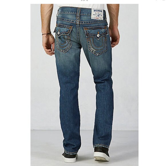 True Religion Straight Flap Jeans - Picture 2 of 2
